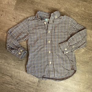 Class Club Button Down Plaid Shirt 4/5